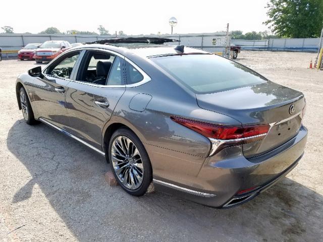 JTHC5LFF3J5002906 - 2018 LEXUS LS 500 GRAY photo 3