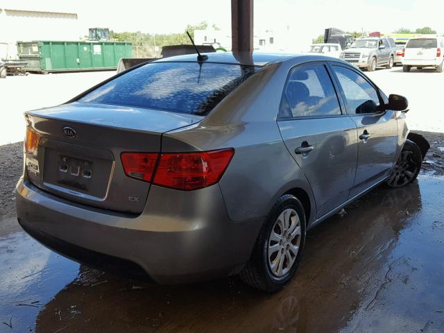 KNAFU4A20C5570509 - 2012 KIA FORTE EX SILVER photo 4