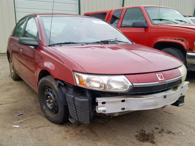 1G8AJ52F54Z223131 - 2004 SATURN ION LEVEL MAROON photo 1