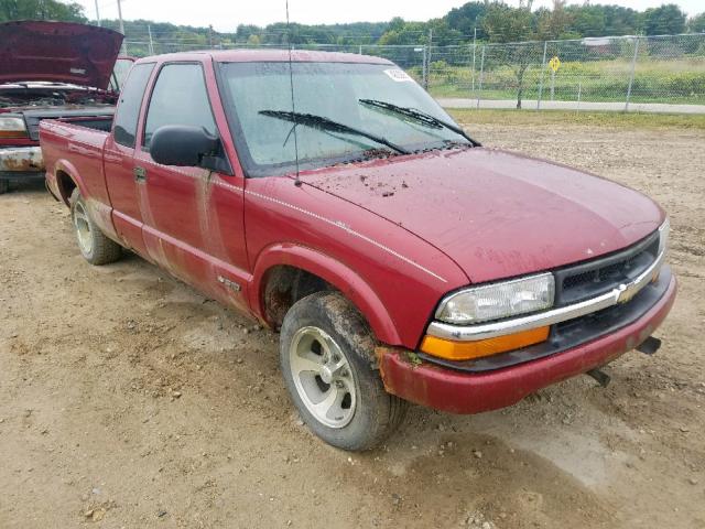 1GCCS19W618193813 - 2001 CHEVROLET S TRUCK S1 RED photo 1