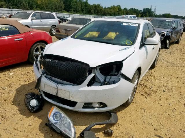 1G4PR5SK6D4187951 - 2013 BUICK VERANO CON WHITE photo 2