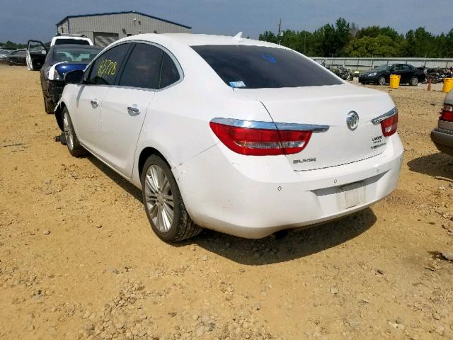 1G4PR5SK6D4187951 - 2013 BUICK VERANO CON WHITE photo 3