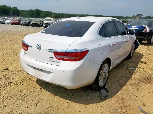 1G4PR5SK6D4187951 - 2013 BUICK VERANO CON WHITE photo 4