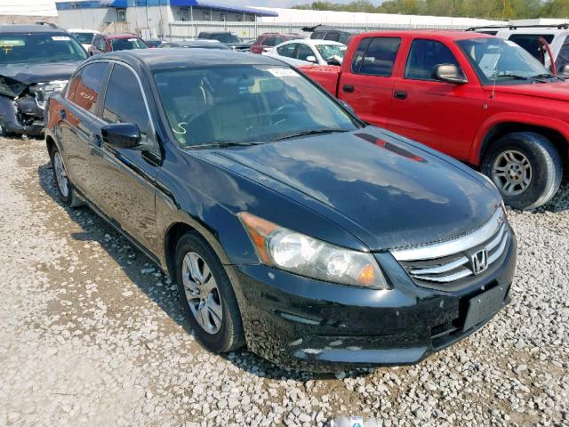 1HGCP2F61CA123063 - 2012 HONDA ACCORD SE BLACK photo 1