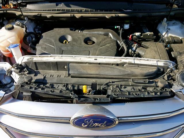 2FMTK4J95FBB79764 - 2015 FORD EDGE SEL WHITE photo 7