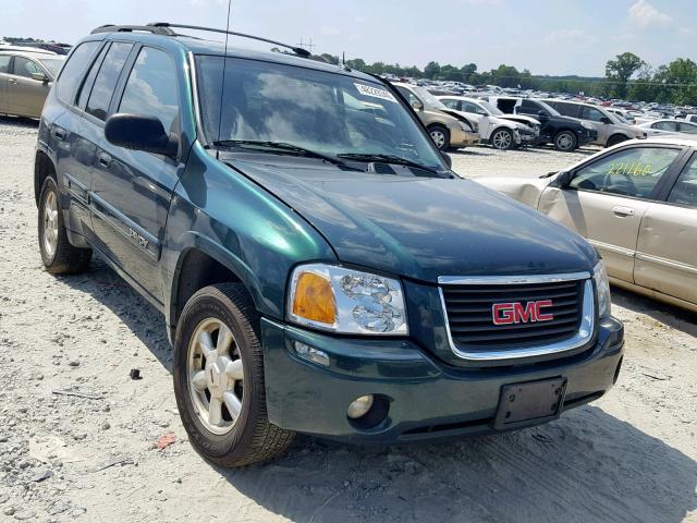 1GKDT13SX52227112 - 2005 GMC ENVOY GREEN photo 1