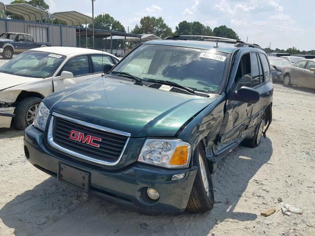 1GKDT13SX52227112 - 2005 GMC ENVOY GREEN photo 2