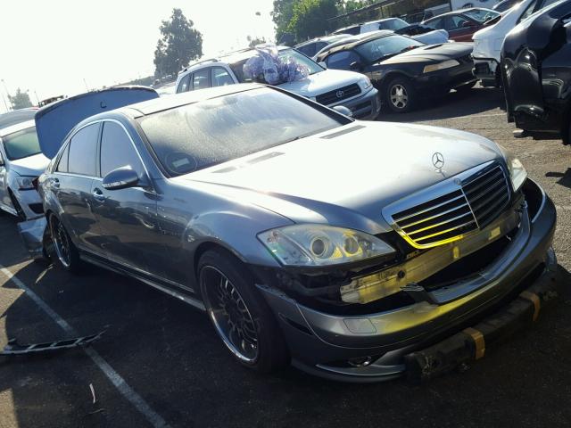 WDDNG71X87A072189 - 2007 MERCEDES-BENZ S 550 GRAY photo 1