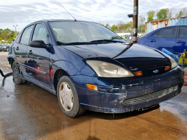 1FAFP33P91W181300 - 2001 FORD FOCUS LX BLUE photo 1