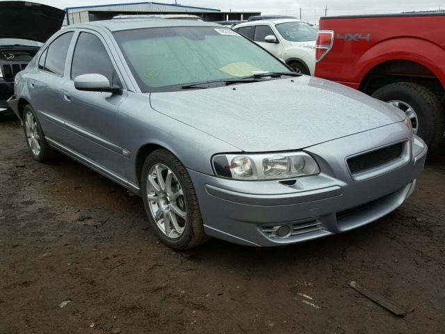 YV1RH527762553386 - 2006 VOLVO S60 R SILVER photo 1