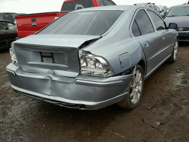 YV1RH527762553386 - 2006 VOLVO S60 R SILVER photo 4