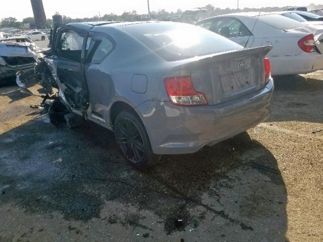 JTKJF5C79D3064351 - 2013 TOYOTA SCION TC ვერცხლისფერი ფოტო 3