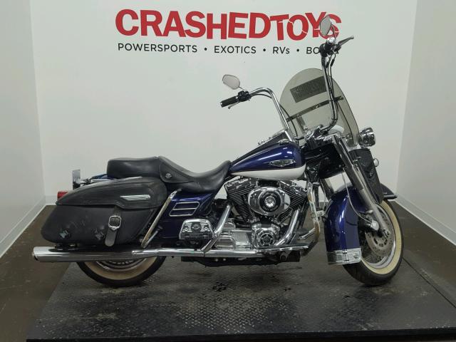 1HD1FRW16XY635600 - 1999 HARLEY-DAVIDSON FLHRCI BLUE photo 1