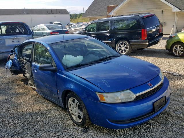 1G8AJ52F73Z156546 - 2003 SATURN ION LEVEL BLUE photo 1