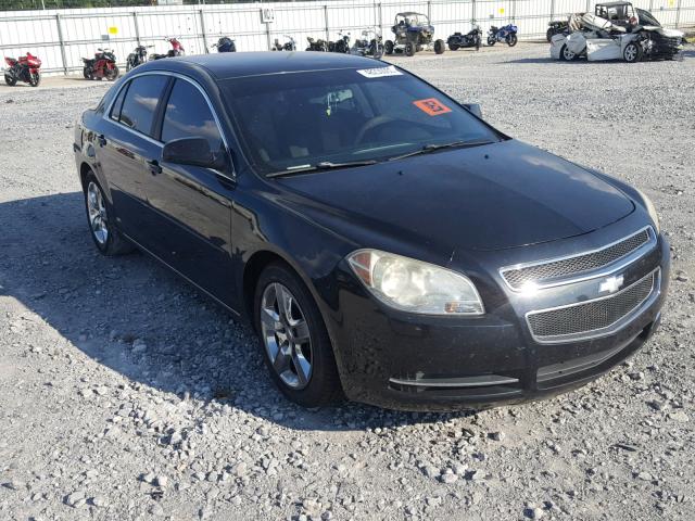 1G1ZC5EBXAF206665 - 2010 CHEVROLET MALIBU 1LT BLACK photo 1