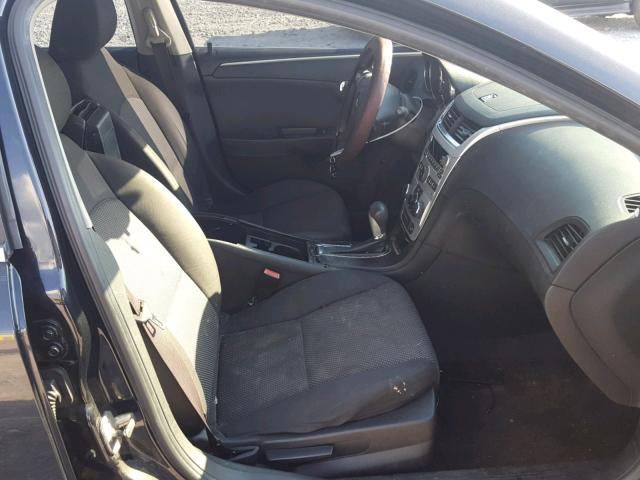 1G1ZC5EBXAF206665 - 2010 CHEVROLET MALIBU 1LT BLACK photo 5