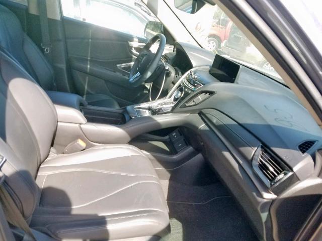 5J8TC2H33KL000138 - 2019 ACURA RDX GRAY photo 5