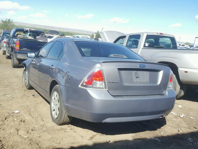 3FAHP06Z97R211881 - 2007 FORD FUSION S GRAY photo 3