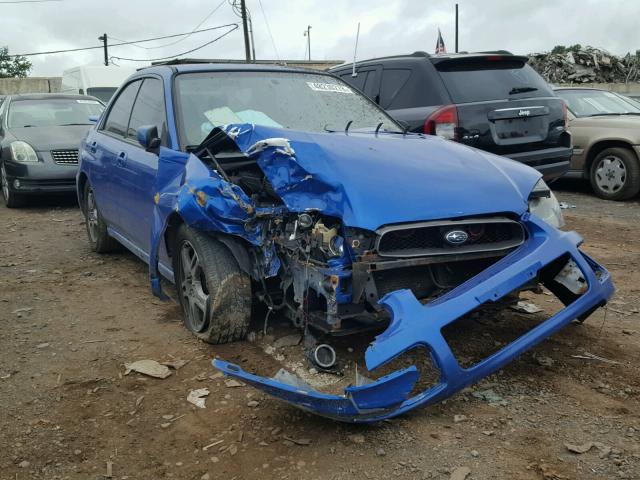 JF1GD29654G507484 - 2004 SUBARU IMPREZA WR BLUE photo 1