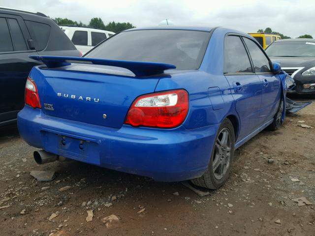 JF1GD29654G507484 - 2004 SUBARU IMPREZA WR BLUE photo 4