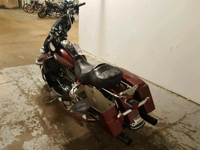 1HD1FCW17YY634146 - 2000 HARLEY-DAVIDSON FLHTCUI RED photo 3