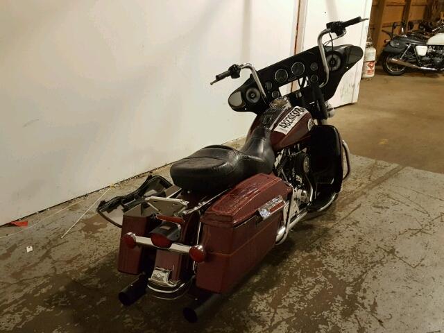 1HD1FCW17YY634146 - 2000 HARLEY-DAVIDSON FLHTCUI RED photo 4