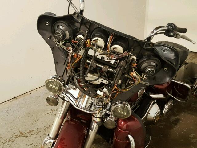 1HD1FCW17YY634146 - 2000 HARLEY-DAVIDSON FLHTCUI RED photo 9