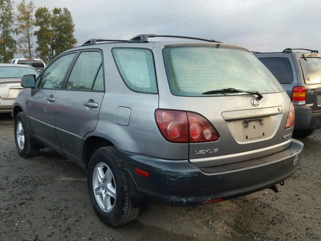 JT6HF10U3Y0142985 - 2000 LEXUS RX 300 GRAY photo 3