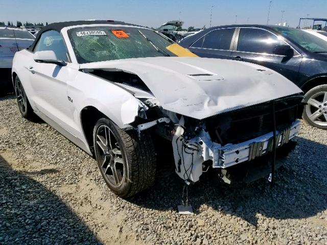 1FATP8FF9K5171943 - 2019 FORD MUSTANG GT WHITE photo 1