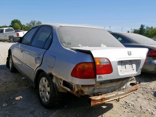 2HGEJ6615XH557838 - 1999 HONDA CIVIC BASE ვერცხლისფერი ფოტო 3