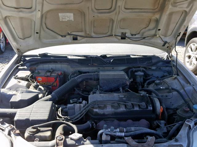2HGEJ6615XH557838 - 1999 HONDA CIVIC BASE ვერცხლისფერი ფოტო 7