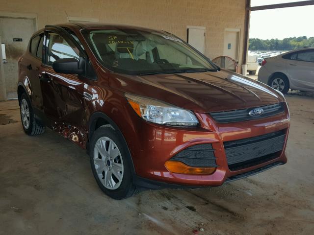 1FMCU0F73EUD14050 - 2014 FORD ESCAPE S ORANGE photo 1