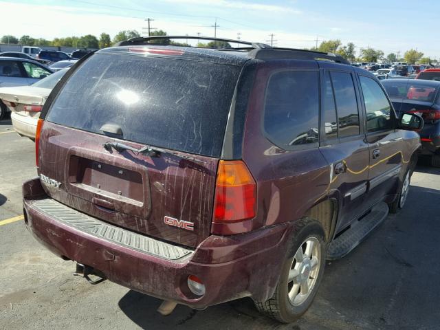 1GKDT13S652383969 - 2005 GMC ENVOY BURGUNDY photo 4