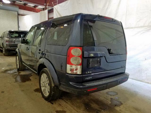 SALAG2D46CA639306 - 2012 LAND ROVER LR4 HSE BLUE photo 3