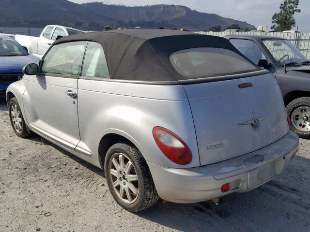 3C3JY45XX7T558367 - 2007 CHRYSLER PT CRUISER SILVER photo 3