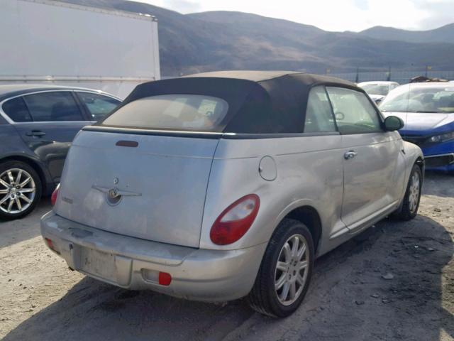 3C3JY45XX7T558367 - 2007 CHRYSLER PT CRUISER SILVER photo 4