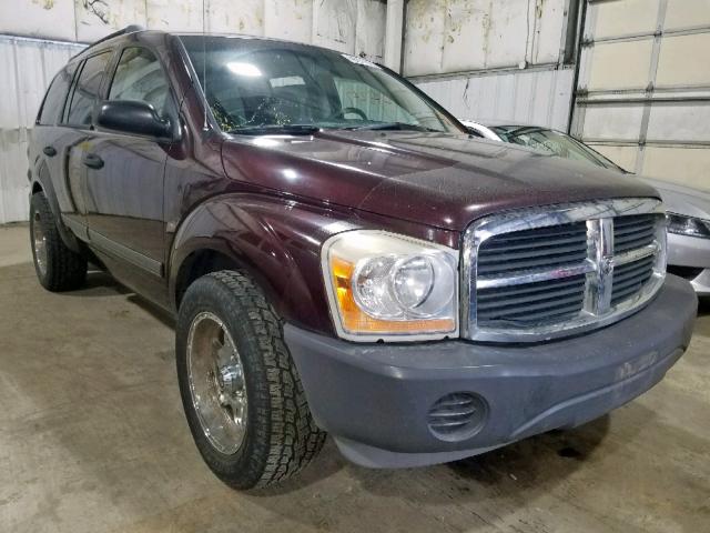 1D4HB38N75F581387 - 2005 DODGE DURANGO ST PURPLE photo 1