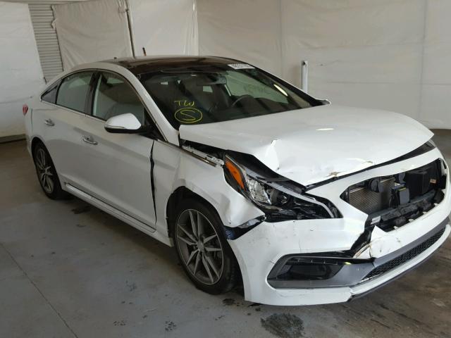 5NPE34AB8FH041816 - 2015 HYUNDAI SONATA SPO WHITE photo 1