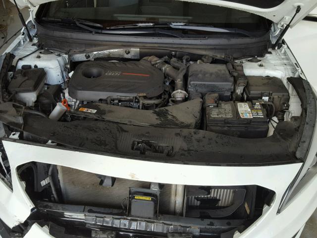 5NPE34AB8FH041816 - 2015 HYUNDAI SONATA SPO WHITE photo 7