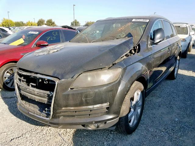 WA1BY74L68D055548 - 2008 AUDI Q7 3.6 QUA BLACK photo 2