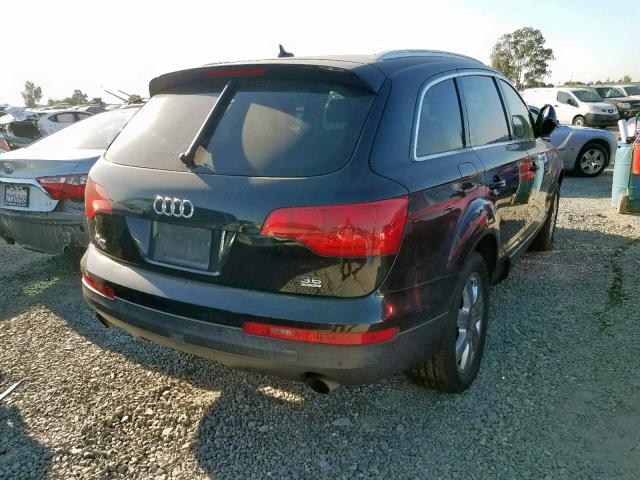 WA1BY74L68D055548 - 2008 AUDI Q7 3.6 QUA BLACK photo 4