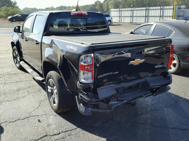1GCGTCEN9H1186316 - 2017 CHEVROLET COLORADO L BLACK photo 3
