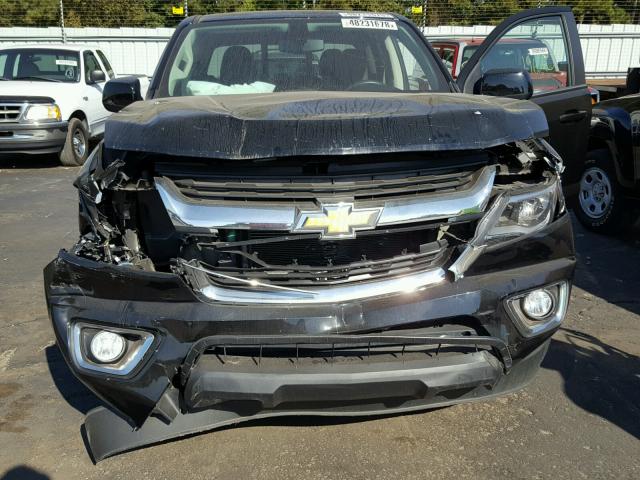1GCGTCEN9H1186316 - 2017 CHEVROLET COLORADO L BLACK photo 9