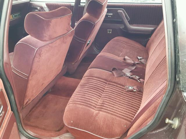 1G4AG51N1P6423292 - 1993 BUICK CENTURY SP BURGUNDY photo 6