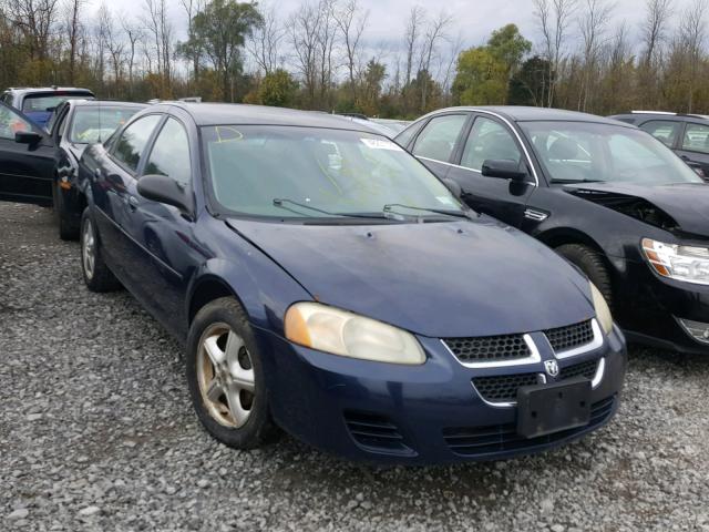 1B3EL46R95N674864 - 2005 DODGE STRATUS SX BLUE photo 1