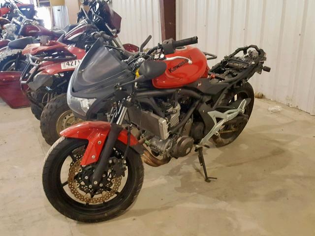 JKAEXEA118A042148 - 2008 KAWASAKI EX650 A Qırmızı foto 2