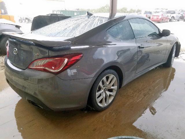 KMHHT6KD2DU091697 - 2013 HYUNDAI GENESIS CO GRAY photo 4