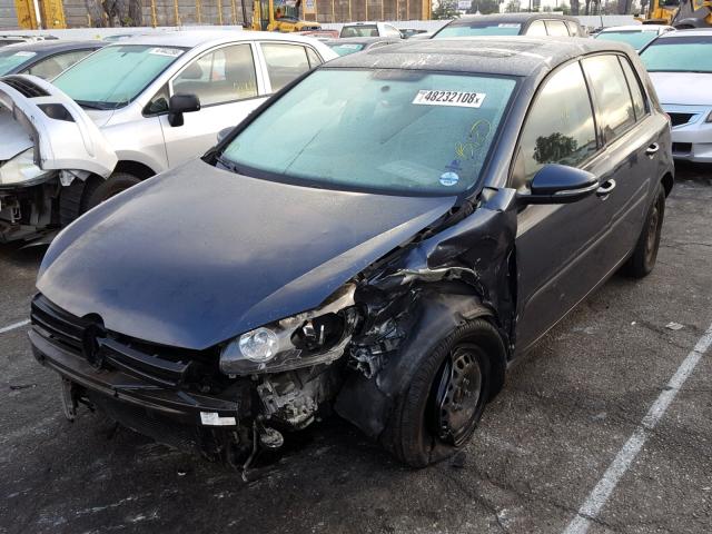 WVWDA7AJ1BW147118 - 2011 VOLKSWAGEN GOLF BLUE photo 2