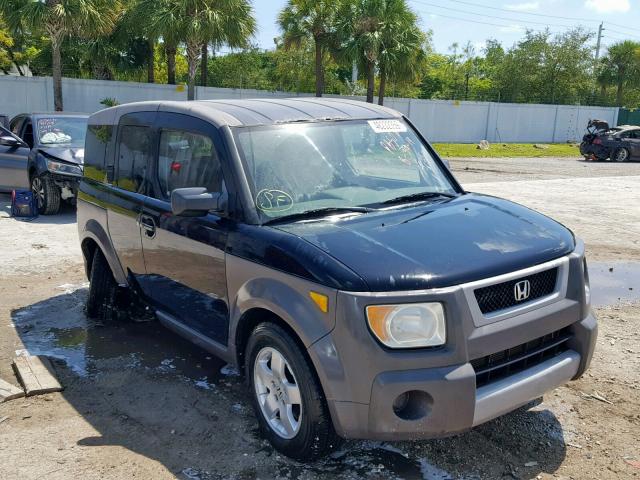 5J6YH18684L003351 - 2004 HONDA ELEMENT EX BLACK photo 1