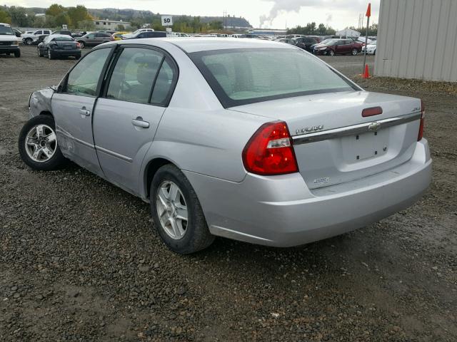 1G1ZT54885F201038 - 2005 CHEVROLET MALIBU LS 银色 照片 3
